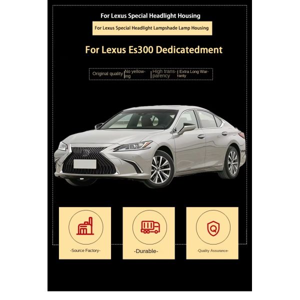 Demillon Advanced Car Protection Front Glass Headlight Cover 2018-2021 for Lexus Es200/260/300h Headlight Lens Cover