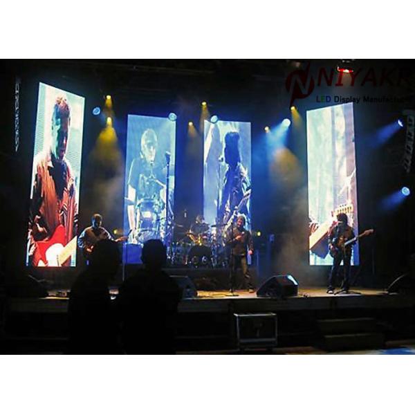 High Brightness P2 Outdoor Video Screen Rental With Nationstar Gold LED