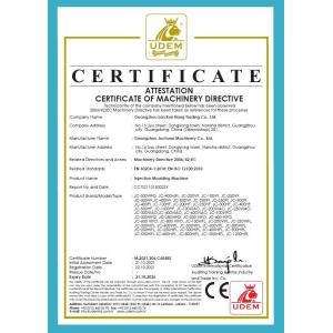 Guangzhou Juchuan Machinery Co., Ltd. Certifications