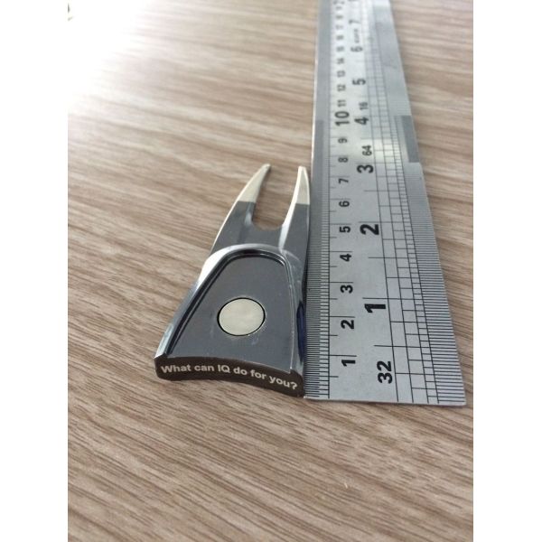 Personalized Hat Clips / Metal Golf Cap Clips/ High quality magnet hat clips cheap custom