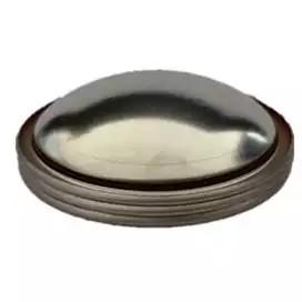 D62.8mm High Pressure Aerosol Can Dome Tin Bottom For Spray Can Packaging