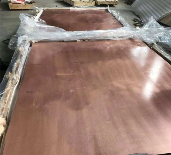 ASTM T2 H65 H62 Copper Plate C1100 C1220 C2400 C2600 C1100 2mm 4.5mm 5mm 20mm 4X8