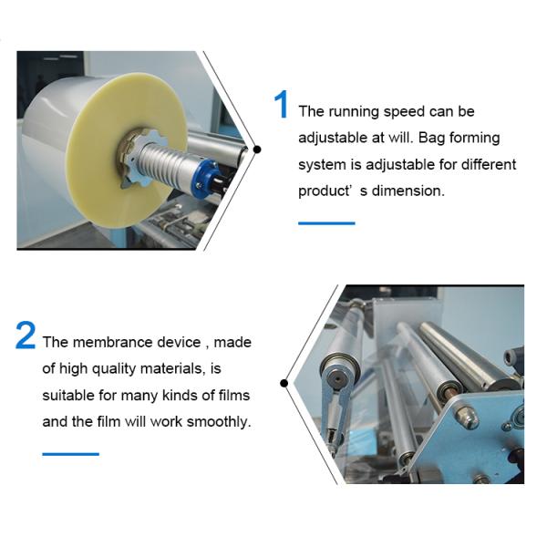 Gloves Dress Vacuum Sealer Pillow Packaging Machine