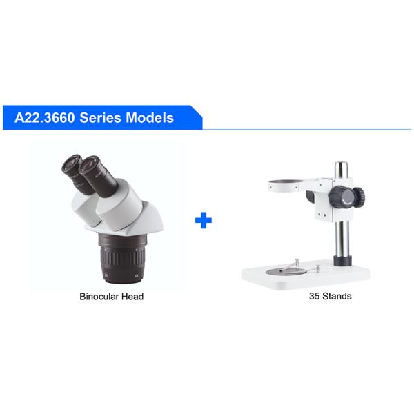 A22.3660 OPTO EDU Stereo Microscope Binocular 1x3x Or 2X/4X