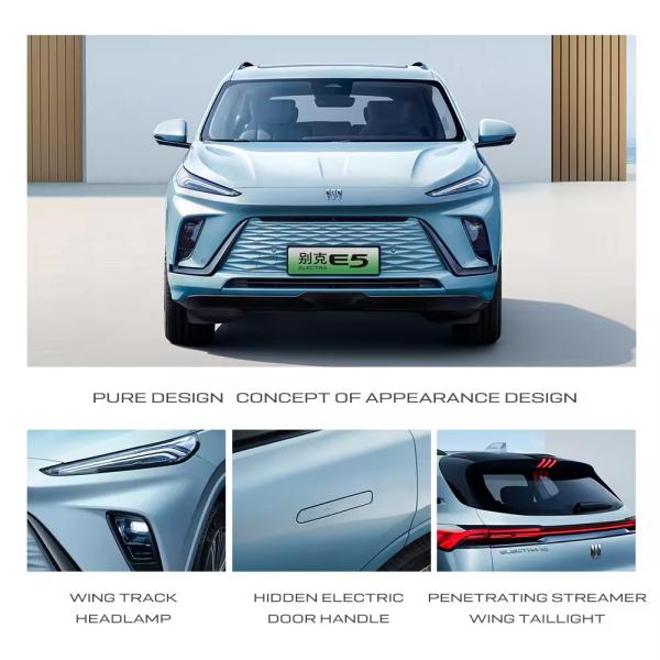 Pure Electric 5-door-5-seater EV with 545km/620km/603km Cruising Range Best Choice