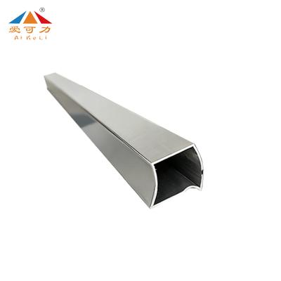 Industrial Aluminum Awning Tube IP67 Waterproof Titanium Rectangular Tubes