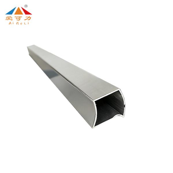 Industrial Aluminum Awning Tube IP67 Waterproof Titanium Rectangular Tubes