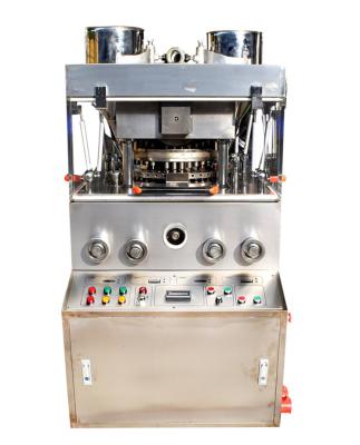Equipamento automático de prensagem de comprimidos rotativos de dupla camada para medicamentos em pó