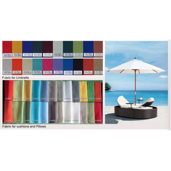 Устойчивое парасолей 2.5X2.5m сада одиночного патио современное УЛЬТРАФИОЛЕТОВОЕ