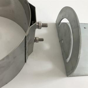 Non Standard Single Wall Stainless Steel Flue Pipe Straight Seam For Condensing