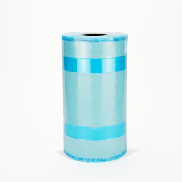 Transparent PET/PP film with medical Sterilization Gusseted Rolls Autoclave Sterilizer Bags Pouch for Dental Instruments