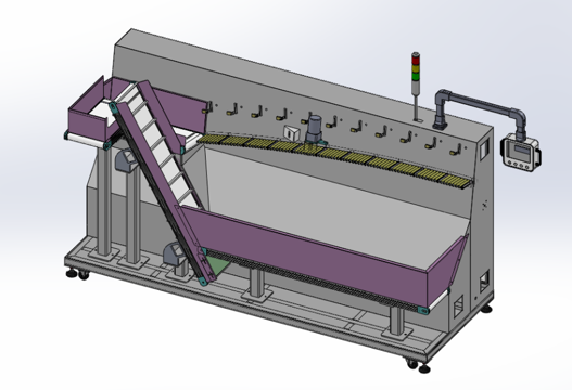 Automatic Sachet Sorting Machine with 300PP/Min Speed and AC220V Power for Pouch Feeding