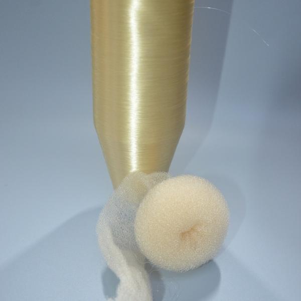 0.15 мм ПЭТ монофиламентная пряжа с плетеным рукав высокой прочности полиэстерная пряжа