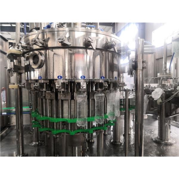Завалка воды газа соды и покрывая машина, Carbonated линия разлива напитка