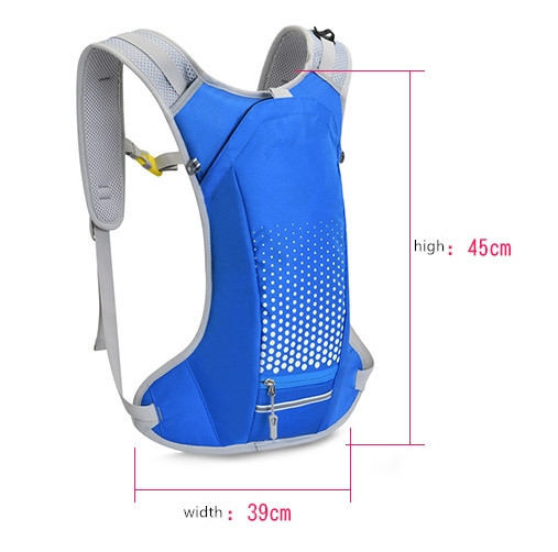 Custom Sports Waterproof Cycling Backpack With Helmet Cover Hydration Pack Bag
