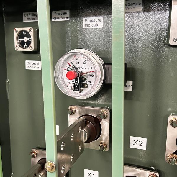 500kva Three Phase Pad Mounted Transformer Power 12000V To 208Y 304 SS  NEMA 3R Radial Feed