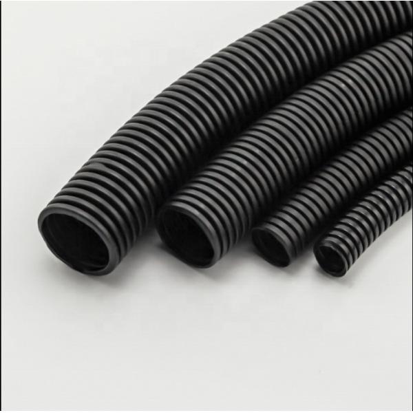 PP Plastic Electrical Pipe , Spiral Wrap Hose Protector For Wire Protection