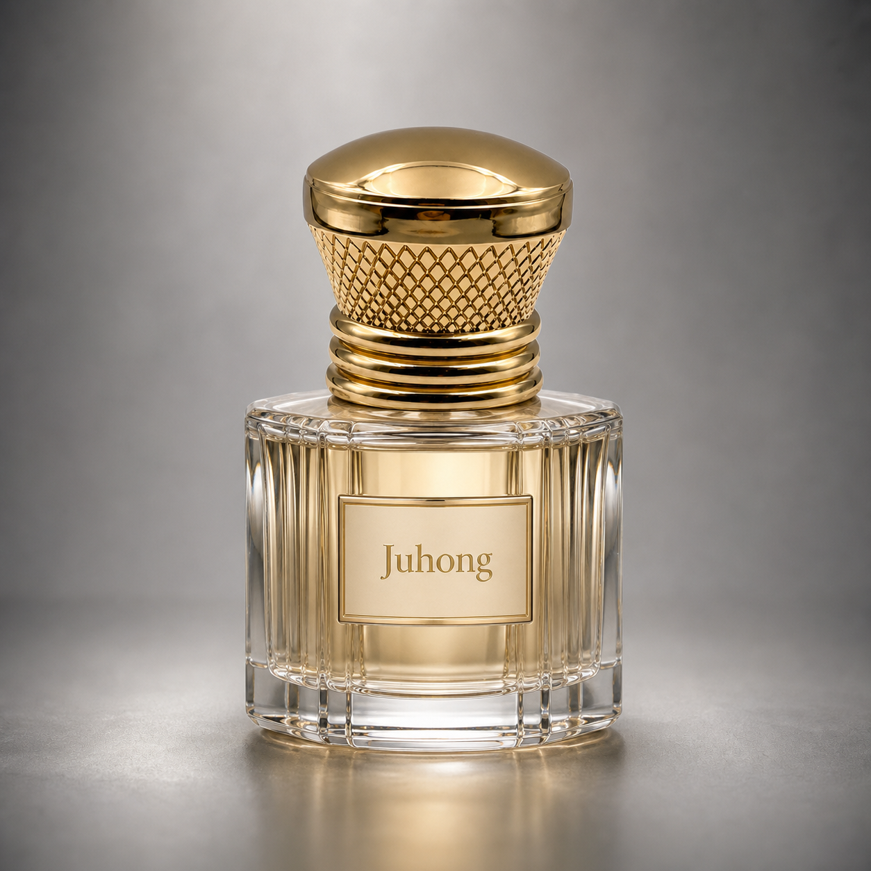 Source Factory Custom Three Tier Stacked Round Disc Mirror Gold Zinc Alloy Perfume Cap OEM ODM Custom Engraved Logo Zamac Metal Perfume Lid For Luxury Square & Round Glass Perfume Bottles Magnetic