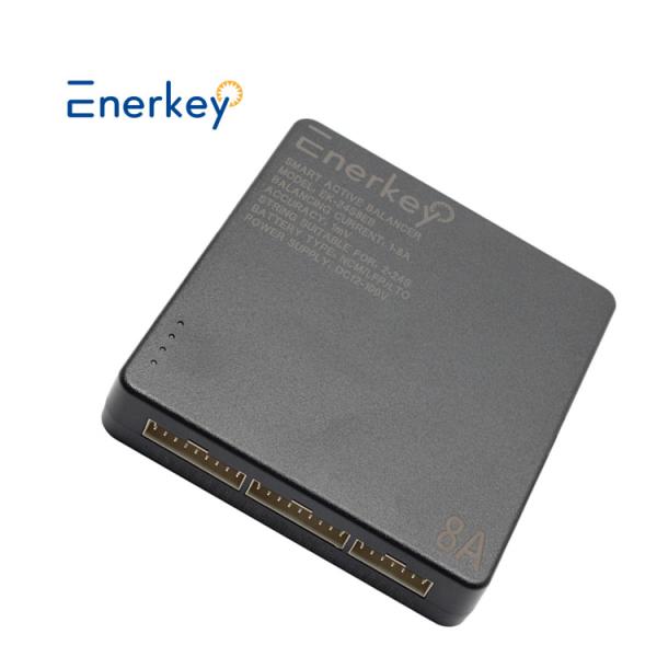 Enerkey BMS 4S 8S 8A Smart Active Balancer Lifepo4 Lithium Ion Batteries For RV