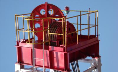 Crown Block Drilling Line Size 24 Mm Sheaves O.D 475 Mm Max.Load 300 KN