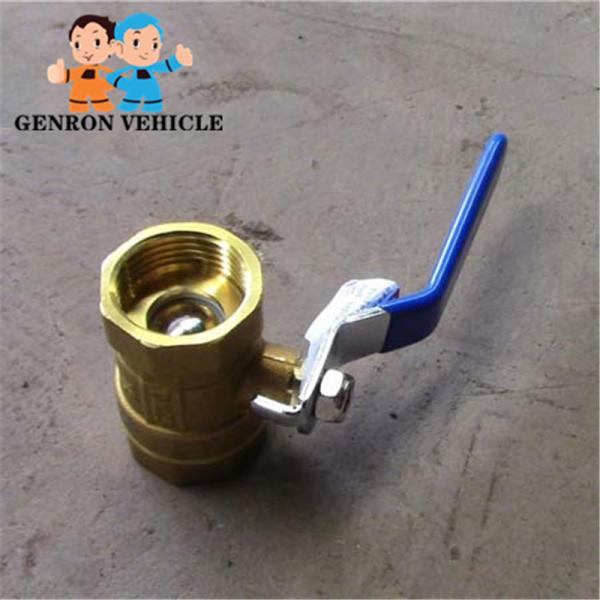 2 DN25 Stainless Steel Mini Ball Valve SS304 for Fly Ash Cement Bulk Semi Trailer
