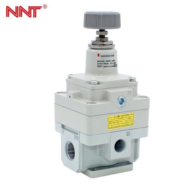 NNT NIR 1000 · 2000 · 3000 Series Precision Pneumatic Regulator with ±0.5%F.S. Accuracy, 30ms Response, and Compact Design for Industrial Automation
