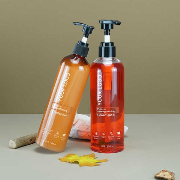 OEM / ODM Custom Logo Sulfate Free Organic Shampoo and Conditioner Keratin Treatment & Argan Oil Maca for Hair Growth Set