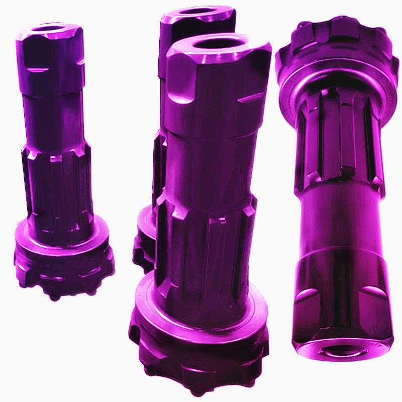DTH Hammers and Button Bits High Impact Rock Drill  Bit Heat Treatment Drilling Bit Set