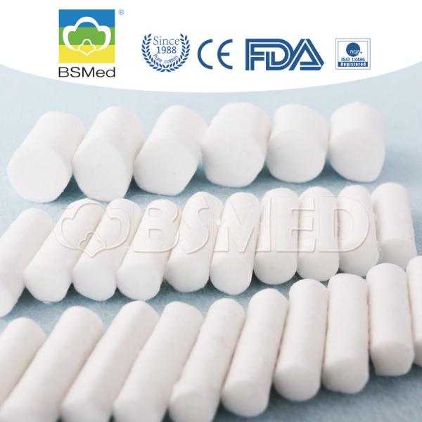 Disposable Cotton Dental Consumables Odorless White Color 8% Max Humidity