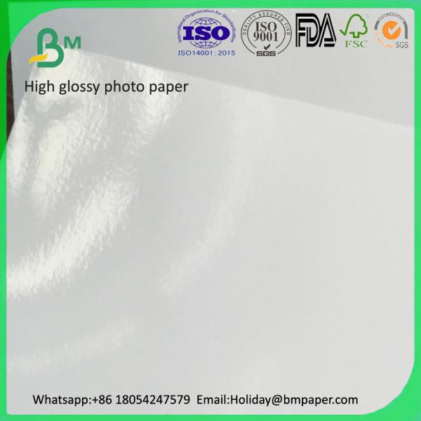 Wholesale high quality 250g Wax Coated  high glossy  cast coated paper Paper