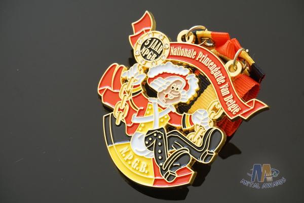 Custom Awards Your Design Festival soft enamel Metal Carnaval Medals, No MOQ