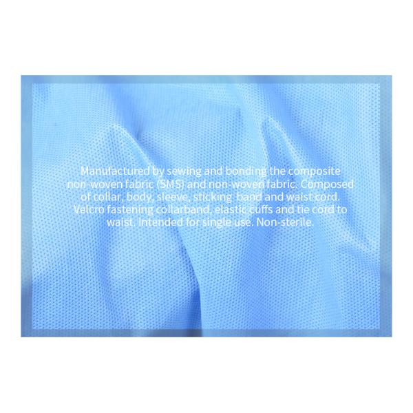 Medical Grade Disposable Lightweight Isolation Gown