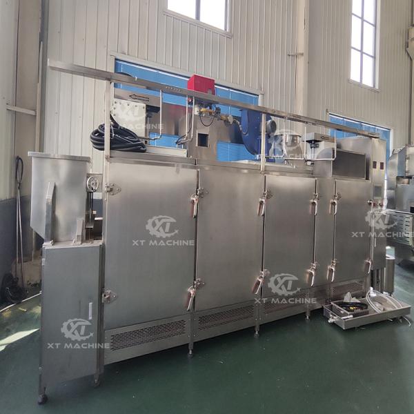 300kg/h Continuous Nuts Roasting Machine for Food Processing