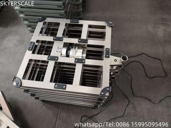 304 Stainless Steel Bench Scale 600 * 800 Mm 300kg Weighing Waterproof Platform Scale