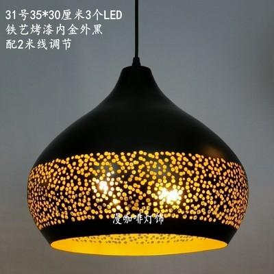 Southeast Asian Retro Vintage Hand Carved Pendant Lights for Living Room Lampshade Pendant light(WH-DC-46)