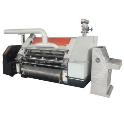 Máquina de fabricação de caixas corrugadas de papel sem dedos de faceta única para máquinas de embalagem
