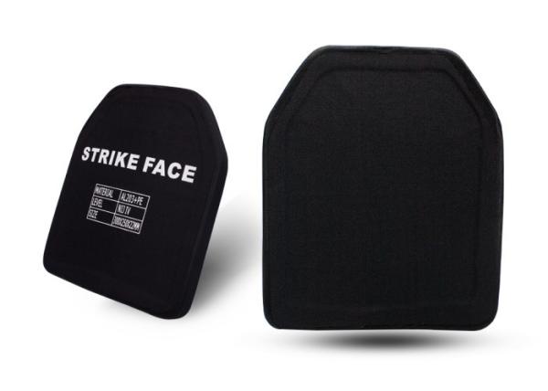 UHMWPE NIJ IIIA - IV Ballistic Body Armor Plates For Amphibious Warfare