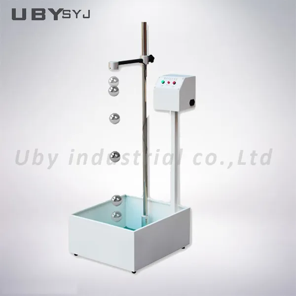 Plastic Impact Testing Machine Adjustable Height Drop Ball Impact Tester Machine