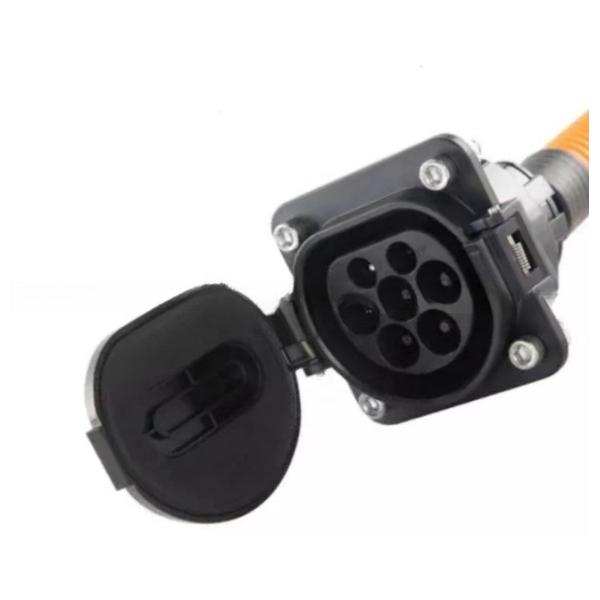 Convenient Type 2 Inlet 32A EV Charger Socket for Europe Standard EV Car Accessories
