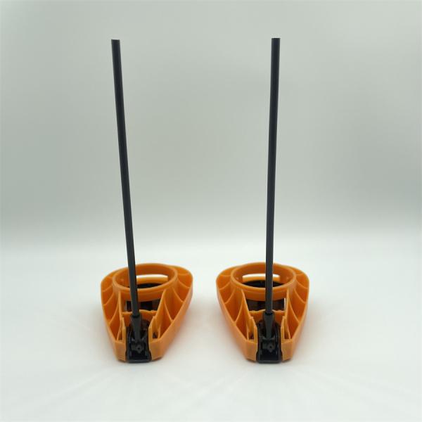 Capuchón ergonómico de disparo de aerosoles de dos vías con paja de extensión