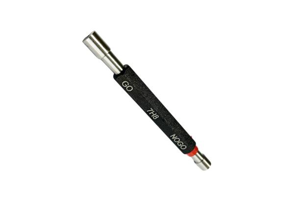 Bearing Steel GO and NO GO 7H8 Plain Plug Gauge with Calibration Certificate