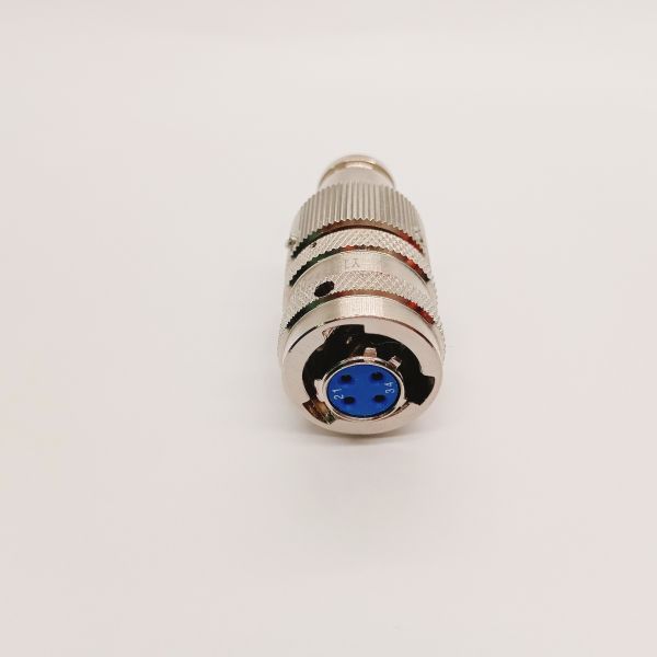 Y11 Series 4 Pin Shielded Circular Connector with Aluminum Alloy Shell for Aerospace Applications