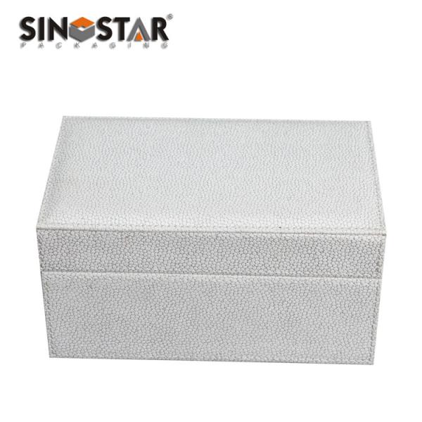 Customized Leather Jewelry Box with Exw Term Storage Available