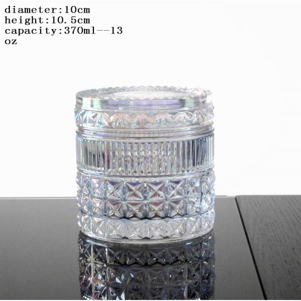 Выбитые диаманты делают по образцу стеклянные опарникы хранения со для свечой