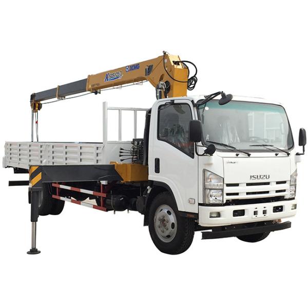 Cheaper Price 5 Tons Crane Mounted Truck ISUZU Cargo Truck for Sales
