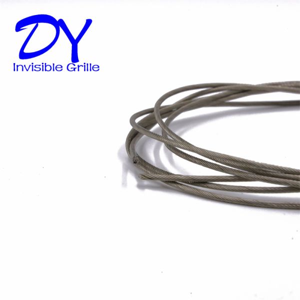 Wire Construction 12 plus 1 Invisible Safety Grille Customized Seamless Security