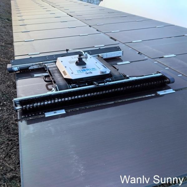 Clean-In-Place Robot for Maintaining 500*600mm Solar Panels State-of-The-Art Solution