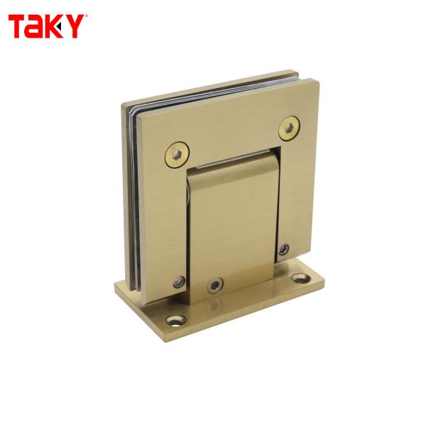 90 degrés Fermeture douce en acier inoxydable 304 charnière de porte de douche hydraulique