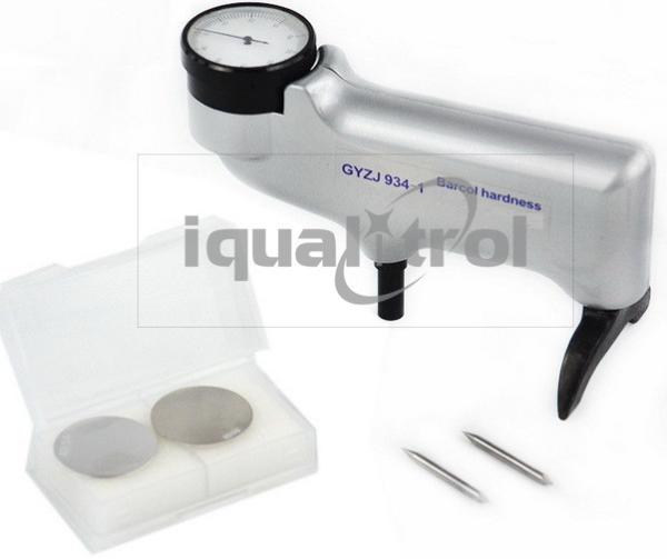 Easy Operation Dial Reading Portable Barcol Impressor Hardness Tester for Aluminum Alloy