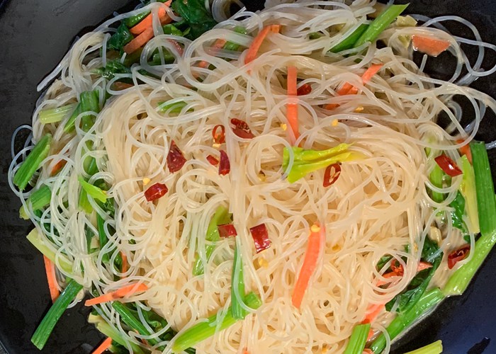 лапша вермишели крахмала фасоли 17.64oz 500g здоровая зеленая Mung